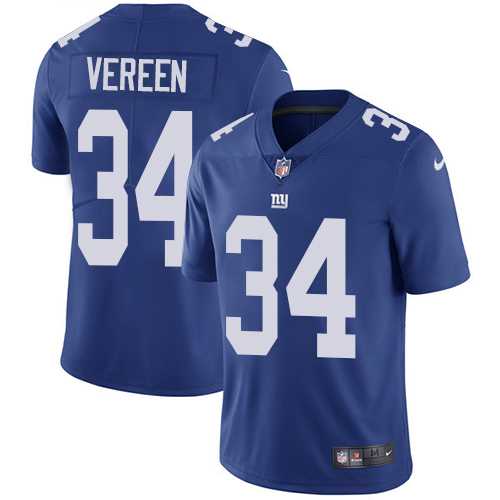 Nike New York Giants #34 Shane Vereen Royal Blue Team Color NFL Vapor Untouchable Limited Jersey,We sell and wholesale Nike New York Giants #34 Shane Vereen Royal Blue Team Color NFL Vapor Untouchable Limited Jersey on line form chian!